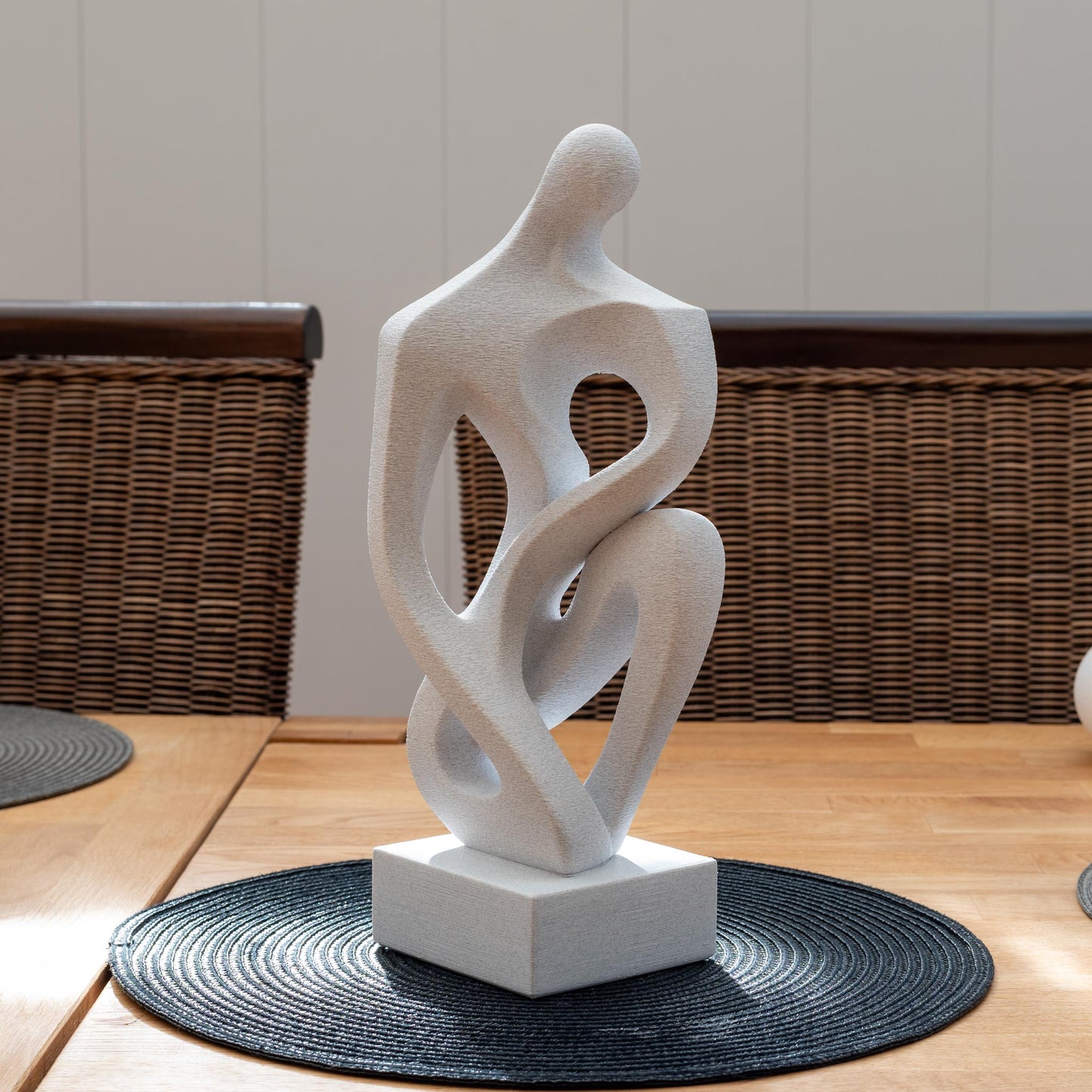 Abstrakte Skulptur „Mensch im Wandel“