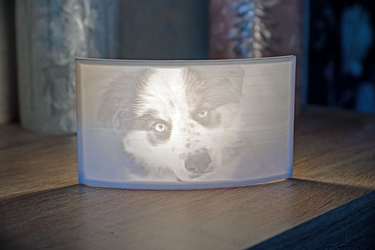Lithophane gebogen