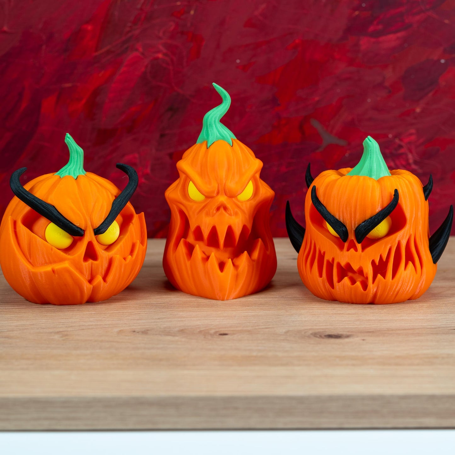 Gruselige Halloween-Kürbisse – 3D-gedruckte Deko aus nachhaltigem PLA