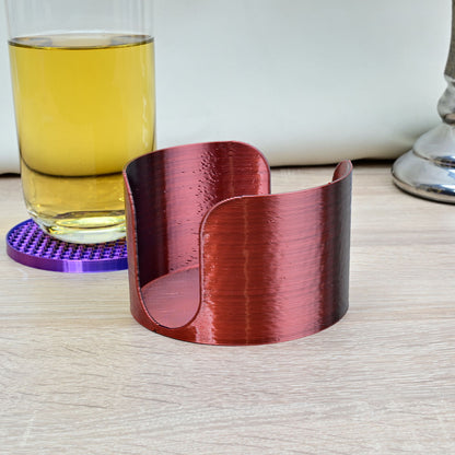 Untersetzer mit Metallic Effekt