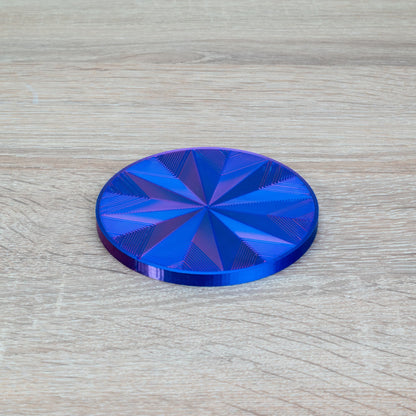 Untersetzer mit Metallic Effekt